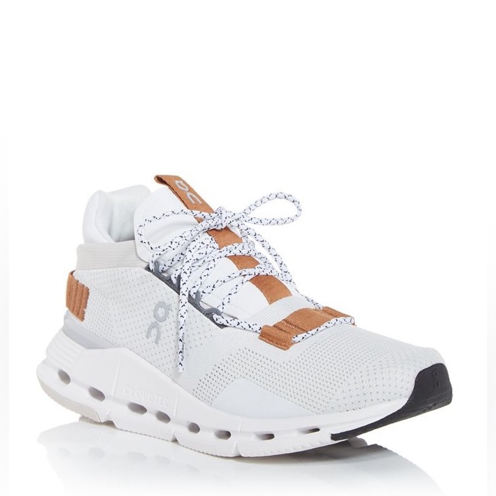 NEW On Cloudnova White Pearl Women’s Size 11